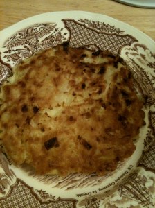 Okonomiyaki finished