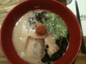 Akamaru Modern Ramen at Ippudo NYC